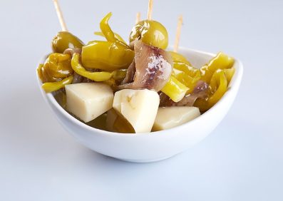 Gilda de Anchoa con Queso